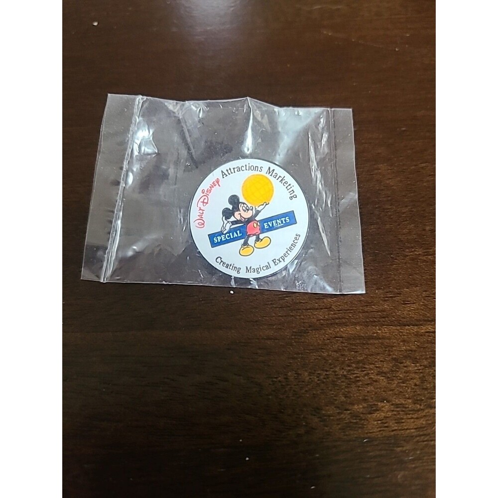 Disneyland Walt Disney Attractions Marketing Special Events Promotional Cast Pin